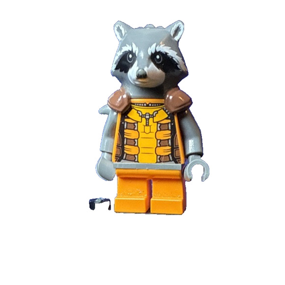 Lego Marvel Guardians of the Galaxy Minifigure Rocket Raccoon 706020 - Picture 1 of 7